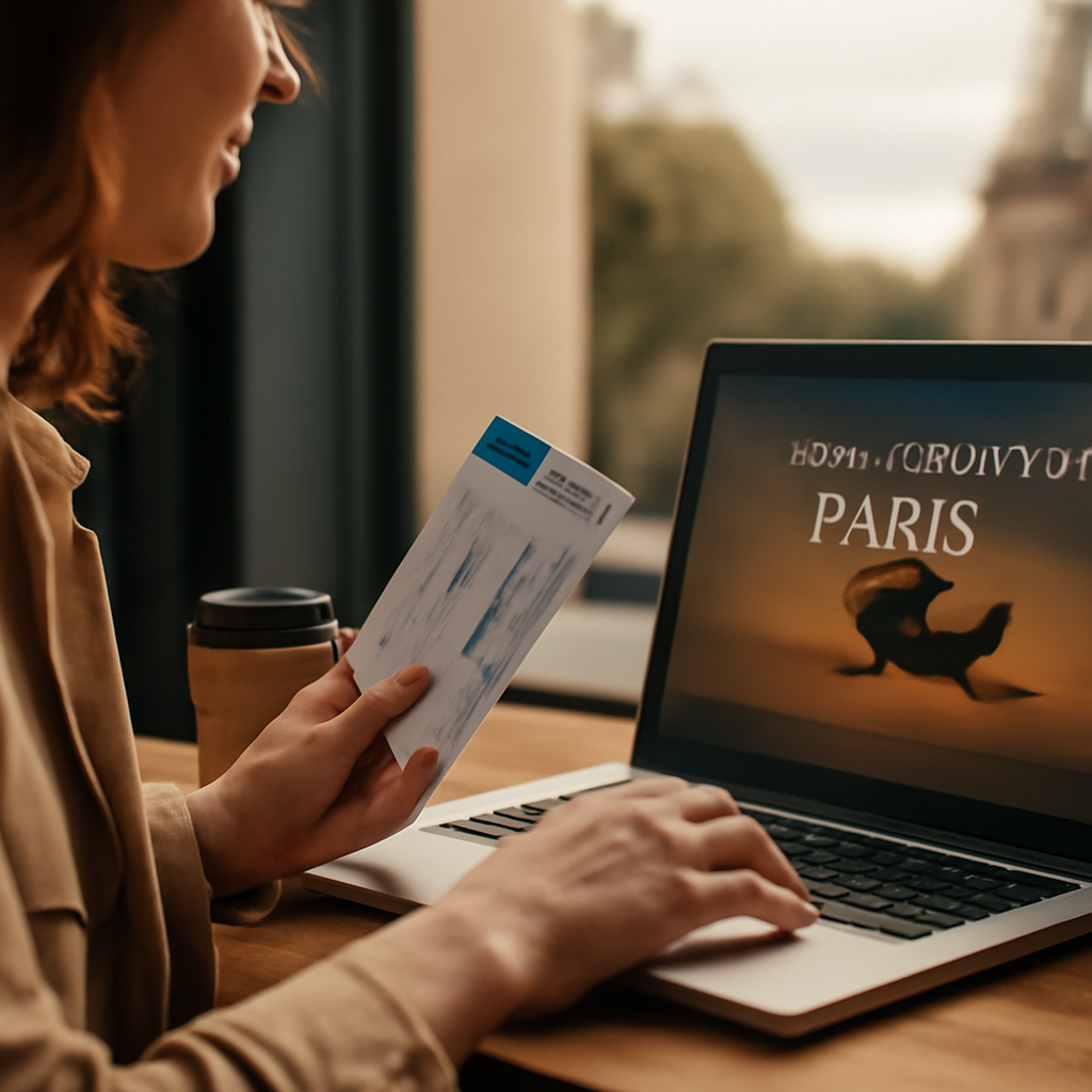 Flight Ticket Paris editorial feature
